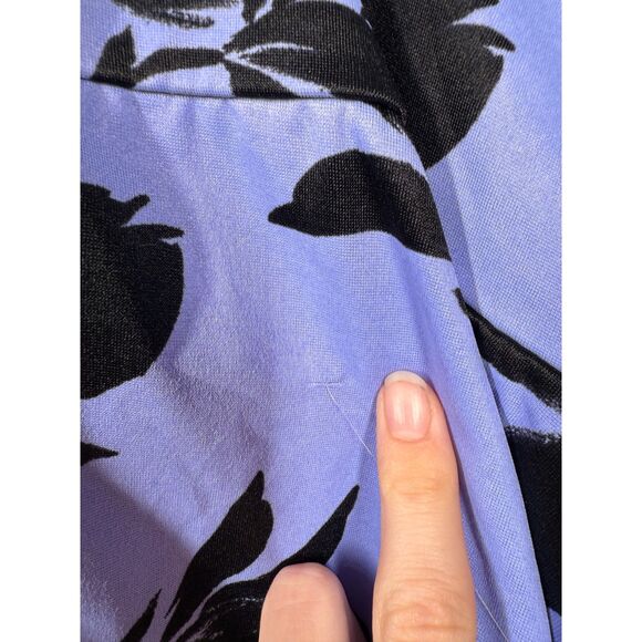 NWT Miraclesuit Womens Blue Black Tankini Top Sz 20W Tummy Control Floral Swim - Picture 11 of 11